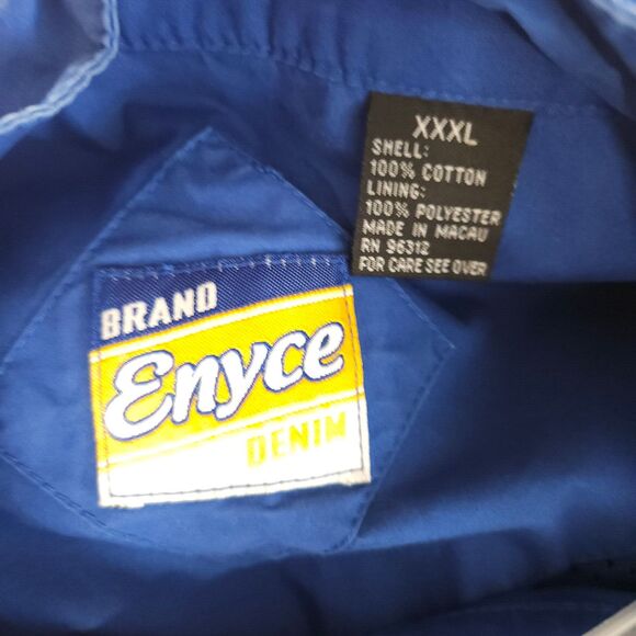 Vtg 90s Enyce Mens 3XL XXXL Street Motorcycle NASCAR Style Racing Jacket - Picture 5 of 10